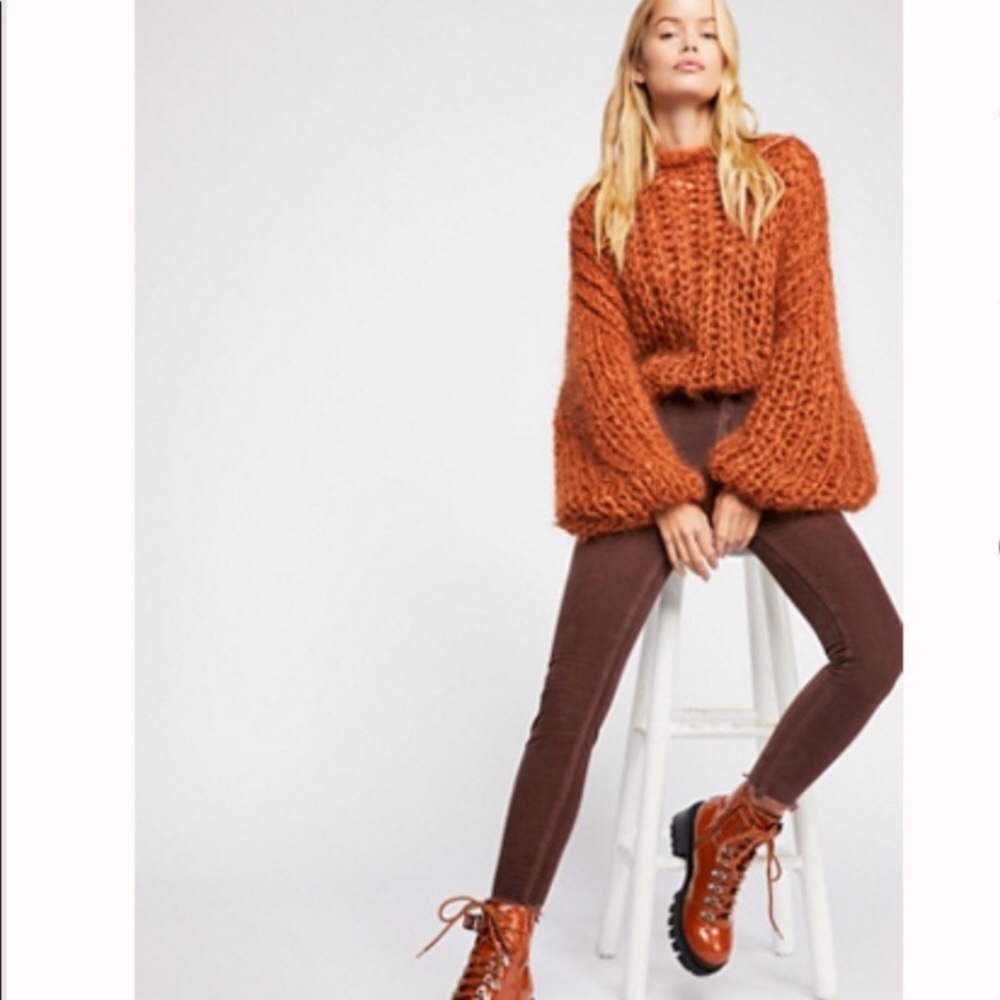 Free People High Rise Corduroy Pants